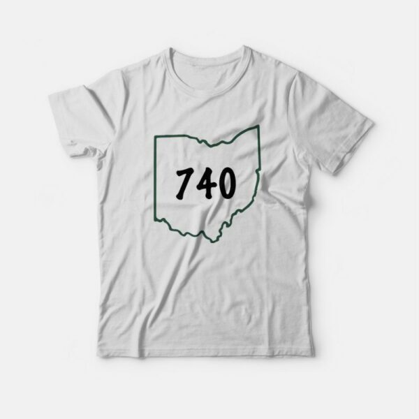 740 Area Code Ohio T-Shirt