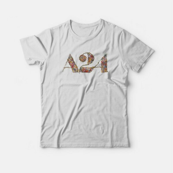 A24 Midsommar Logo Flower T-shirt