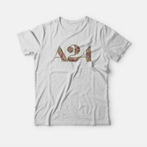 A24 Midsommar Logo Flower T-shirt 2 A24 Midsommar Logo Flower T shirt 3