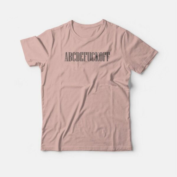 ABCDEFUCKOFF T-shirt