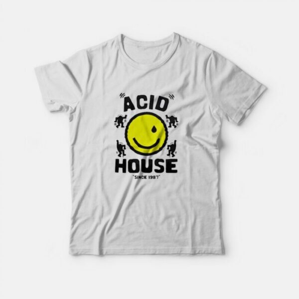 Acid House Smile Funny T-Shirt