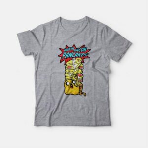 Adventure Time Making Bacon Pancakes Jake Dog T-Shirt 2 Adventure Time Making Bacon Pancakes Jake Dog T Shirt 3