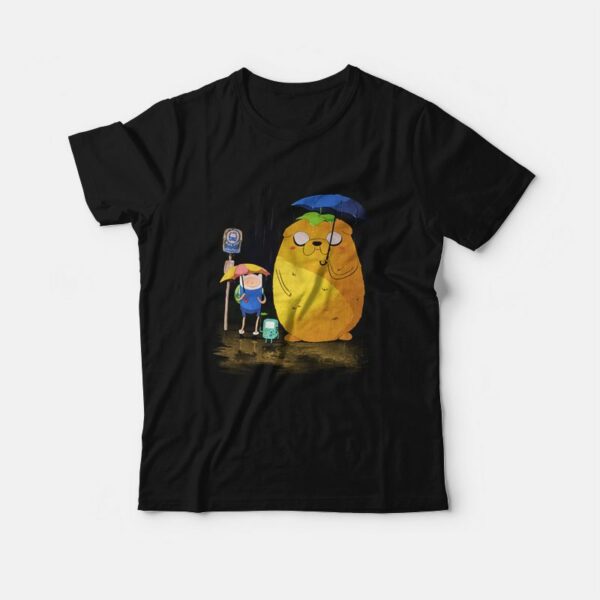 Adventure Time My Neighbor Totoro T-Shirt