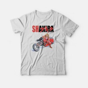 Akira Shotaro Kaneda Motorcycle T-shirt Akira Shotaro Kaneda Motorcycle T-shirt