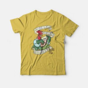 Alan A Dale Oo de Lally Golly What a Day Rooster Bard T shirt 3