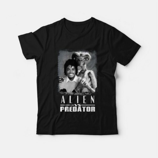 Alien Vs Predator Michael Jackson Et T-Shirt