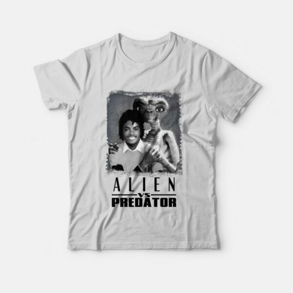 Alien Vs Predator Michael Jackson Et T-Shirt