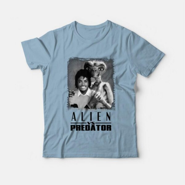 Alien Vs Predator Michael Jackson Et T-Shirt