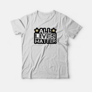 All Lives Matter BLM Star T-shirt All Lives Matter BLM Star T-shirt