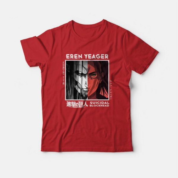 Attack On Titan Eren Yeager Founding Titan T-Shirt