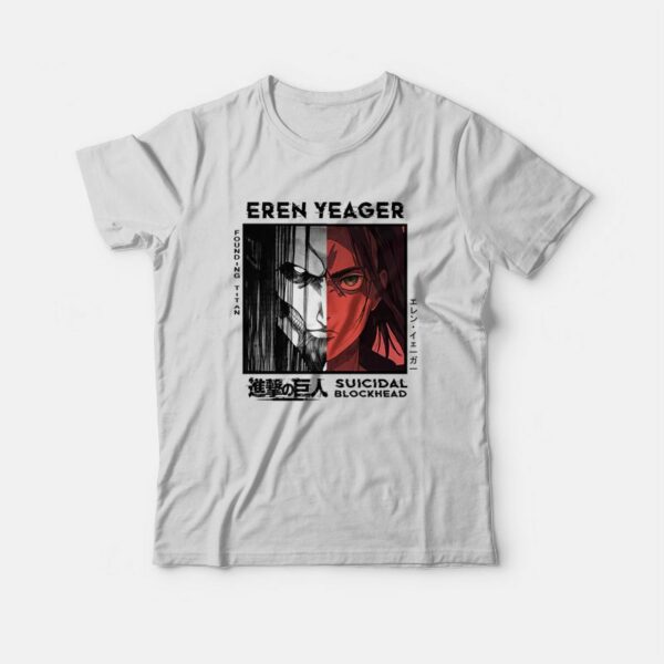 Attack On Titan Eren Yeager Founding Titan T-Shirt