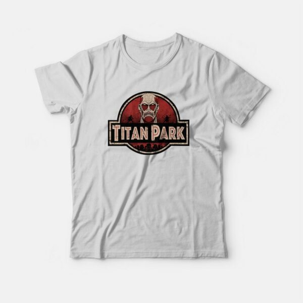 Attack On Titan Jurassic Park Mashup T-Shirt