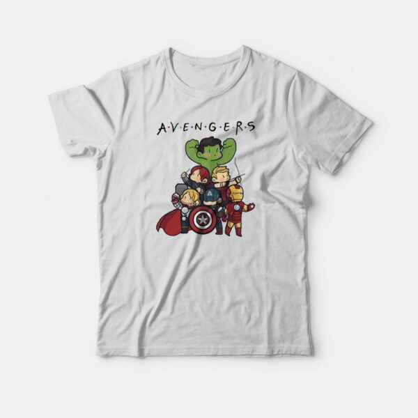 Avengers Friends Chibi T-shirt