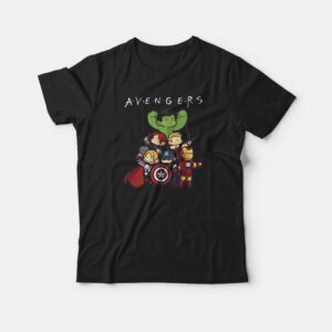 Avengers Friends Chibi T-shirt 2 Avengers Friends Chibi T shirt 3