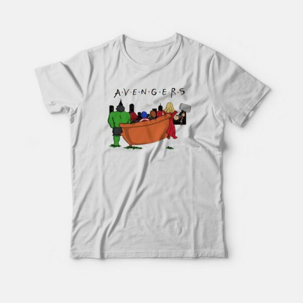 Avengers Friends Parody T-shirt