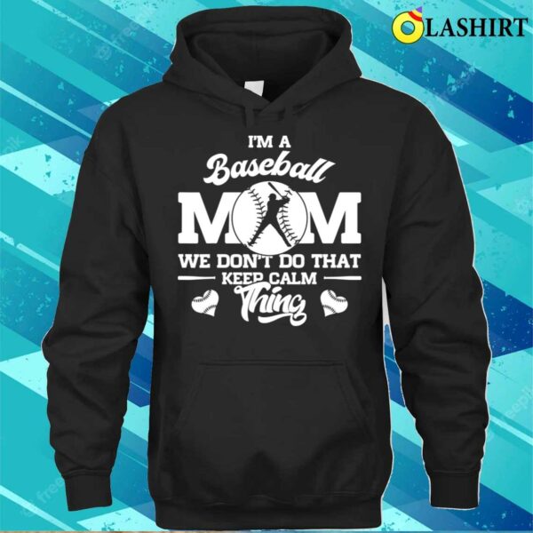 Baseball Mom Mother Of Baseball Players For Mothers Day T-shirt