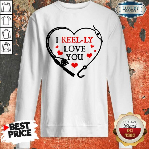 Fishing To My Dad The Man I Love You Shirt