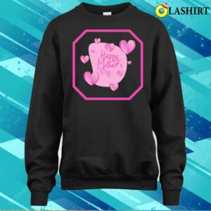 Hot Pink Happy Mother's Day Hearts T-shirt 3 Hot Pink Happy Mothers Day Hearts T shirt 4