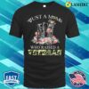 Just A Mom Who Raised A Veteran Mother’s Day Memorial Day Tshirt Women T-shirt