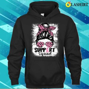 Mama T-shirt, Support Squad Pink Mom Life Leopard Messy Bun Mothers Day T-shirt 2 Mama T shirt Support Squad Pink Mom Life Leopard Messy Bun Mothers Day T shirt 3