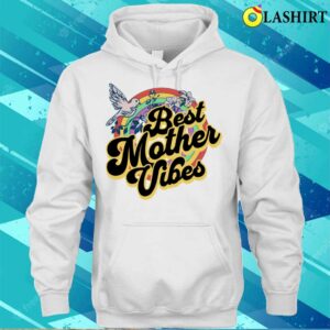Mothers Day Gift Ideas T shirtbest Mother Vibes Colorful Tshirt T shirt 3