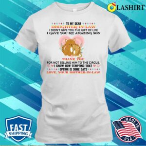 Mothers Day T-shirt, Family Shirt – To My Daughter-in-law – Shirt Mothers Day T-shirt, Family Shirt – To My Daughter-in-law – Shirt