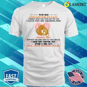 Mothers Day T-shirt, Family Shirt – To My Daughter-in-law – Shirt