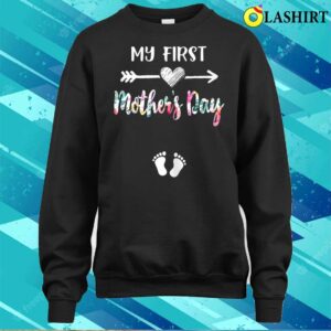 My First Mothers Day Pregnancy Announcement Mom To Be T shirt 4