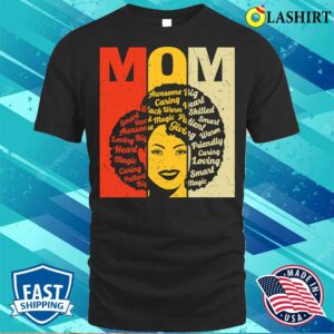 New Black Mother Afro Natural Hair Melanin Pride Mom Mothers Day T-shirt 2 New Black Mother Afro Natural Hair Melanin Pride Mom Mothers Day T shirt 3
