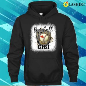 New Bleached Baseball Gigi Leopard Baseball Lovers Mothers Day T shirt 1