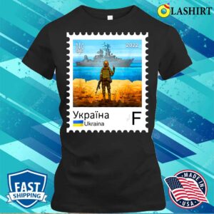 New Day Flag Pride Stamp Ukraine Postage Vintage Mother’s T-shirt