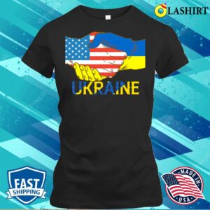New Vintage Ukraine Postage Stamp Flag Pride Mother’s Day 2 T-shirt