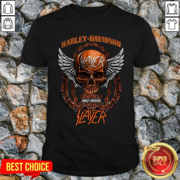 Skull Harley Davidson Motorcycles Def Leppard Shirt