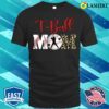 T Ball Mom Leopard Tee Ball Player Team Sport Mothers Day Women Matching T-shirt