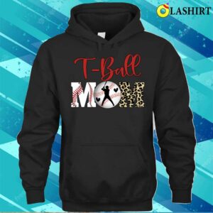 T Ball Mom Leopard Tee Ball Player Team Sport Mothers Day Women Matching T-shirt 2 T Ball Mom Leopard Tee Ball Player Team Sport Mothers Day Women Matching T shirt 3