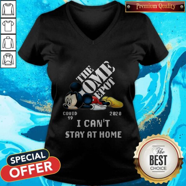 UPS Mickey Mouse Covid 19 2020 I Can’t Stay At Home Shirt