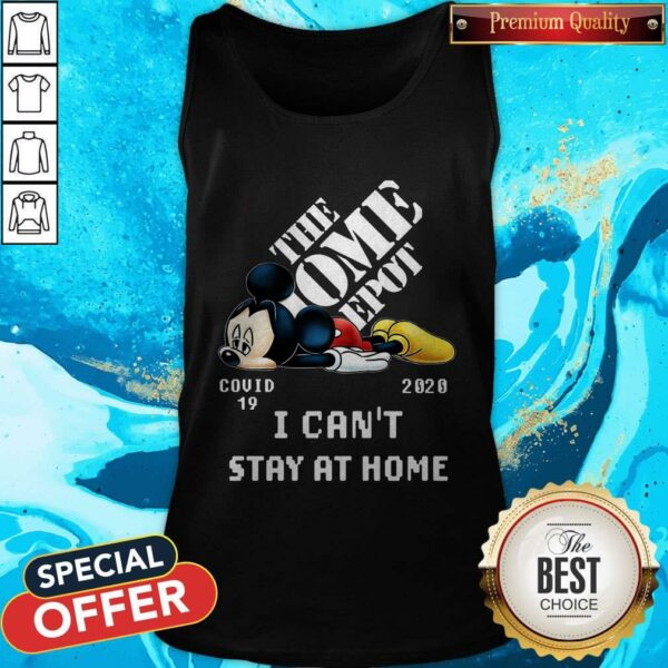 UPS Mickey Mouse Covid 19 2020 I Can’t Stay At Home Shirt