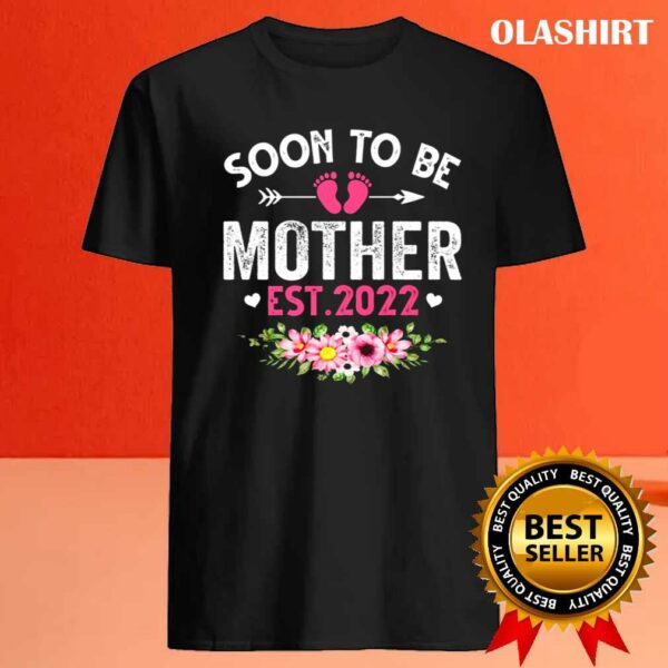 Vintage Promoted To Mother 2022 Mothers Day T-shirt