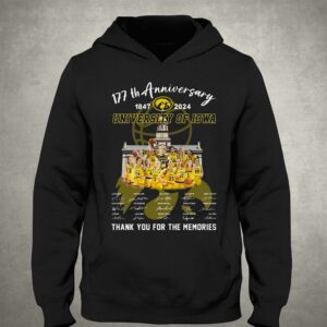 177th Anniversary 1847-2024 University Of Iowa Thank You For The Memories T-shirt 2 177th Anniversary 1847 2024 University Of Iowa Thank You For The Memories T shirt 3