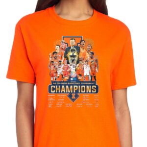 2024 Big Ten Mens Basketball Tournament Champions Illinois Fighting Illini T-shirt 2 2024 Big Ten Mens Basketball Tournament Champions Illinois Fighting Illini T shirt 3