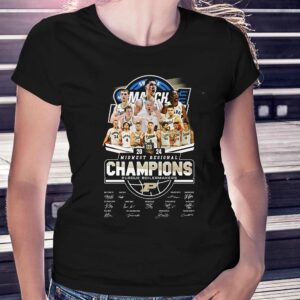 2024 Midwest Regional Champions Purdue Boilermakers T-shirt