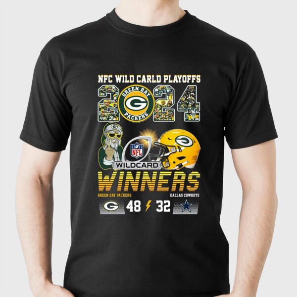 2024 Nfc Wild Carld Playoffs Winners Green Bay Packers 48 – 32 Dallas Cowboys T-shirt