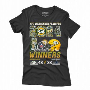 2024 Nfc Wild Carld Playoffs Winners Green Bay Packers 48 – 32 Dallas Cowboys T-shirt