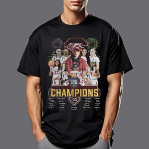 2024 Womens Final Four Champions South Carolina Gamecocks T-shirt 2024 Womens Final Four Champions South Carolina Gamecocks T-shirt