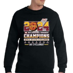 2024 Xii Mens Basketball Tournament Champions Iowa State Cyclones T-shirt 3 2024 Xii Mens Basketball Tournament Champions Iowa State Cyclones T shirt 4