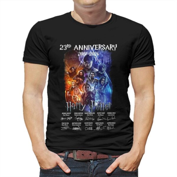 23rd Anniversary 2001 – 2024 Harry Potter Thank You For The Memories T-shirt