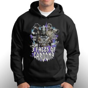 3 Faces Of Cardona Indy God Deathmatch King Zack Ryder Shirt 3