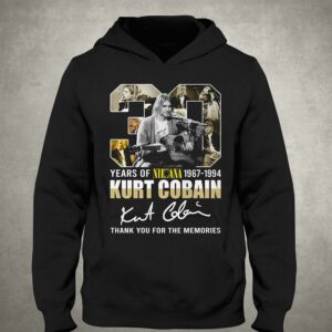 30 Years Of Nirvana 1967-1994 Kurt Cobain Thank You For The Memories T-shirt 2 30 Years Of Nirvana 1967 1994 Kurt Cobain Thank You For The Memories T shirt 3