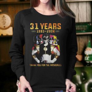 31 Years 1993-2024 Power Rangers Thank You For The Memories T-shirt 3 31 Years 1993 2024 Power Rangers Thank You For The Memories T shirt 4
