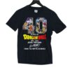 40 Years Of Dragon Ball 1984-2024 Akira Toriyama Thank You For The Memories T-shirt